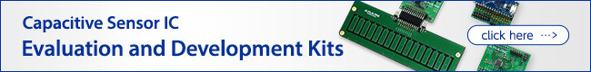 Capacitive Sensor IC Evaluation and Development Kits
